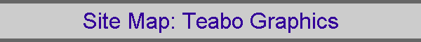 Site Map: Teabo Graphics